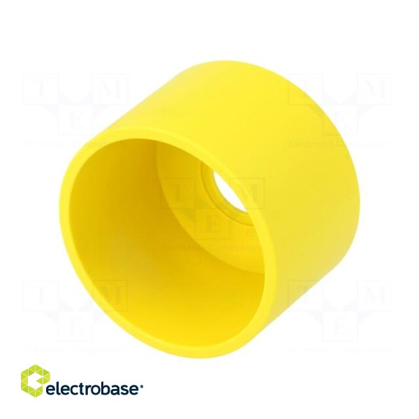 Protective cap | 45 | Ø75x47.5mm | plastic | Body: yellow paveikslėlis 1