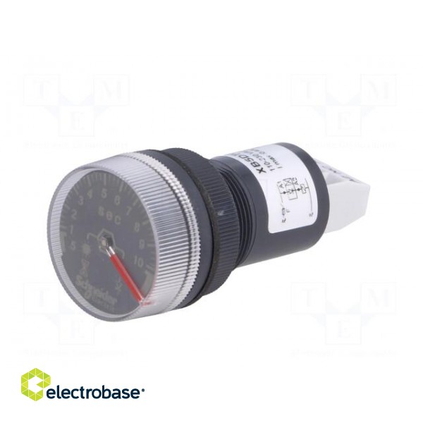 Timer | 22mm | Harmony XB5 | -20÷60°C | IP65 | 100÷240VAC | 100÷240VDC paveikslėlis 2