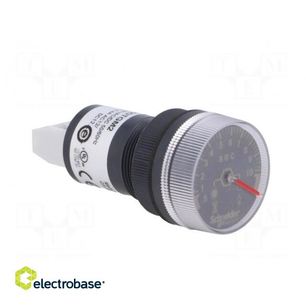 Timer | 22mm | Harmony XB5 | -20÷60°C | IP65 | 100÷240VAC | 100÷240VDC image 8