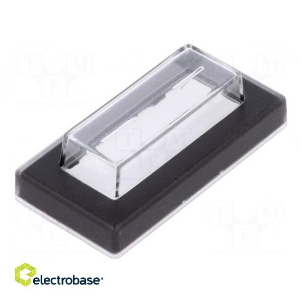 Switch accessories: cover | IP64 | Shape: rectangular | 37x19.2x11mm image 1