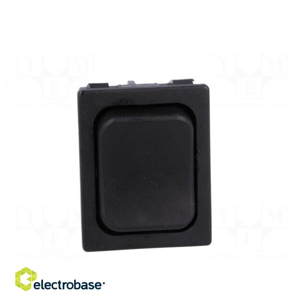 ROCKER | DP3T | Pos: 3 | (ON)-OFF-(ON) | 6A/250VAC | black | IP40 | none image 9