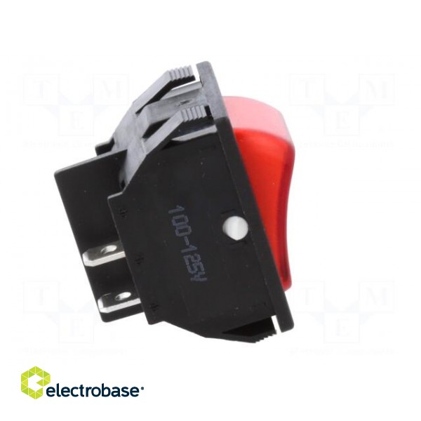 ROCKER | DPST-NC | Pos: 2 | ON-OFF | 10A/250VAC | red | neon lamp | 250V image 7