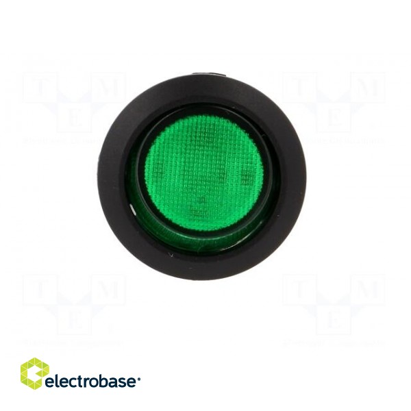 ROCKER | DPST | Pos: 2 | OFF-ON | 10A/250VAC | green | neon lamp 230V image 9