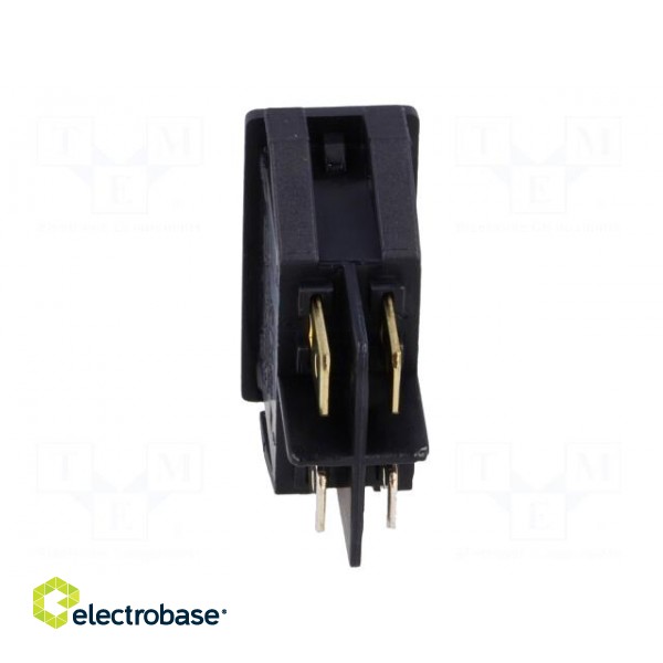 ROCKER | DPST | Pos: 2 | ON-OFF | 16A/250VAC | black | IP40 | filament lamp image 5