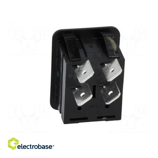 ROCKER | DPST | Pos: 2 | OFF-ON | 16A/250VAC | green | neon lamp 250V image 5