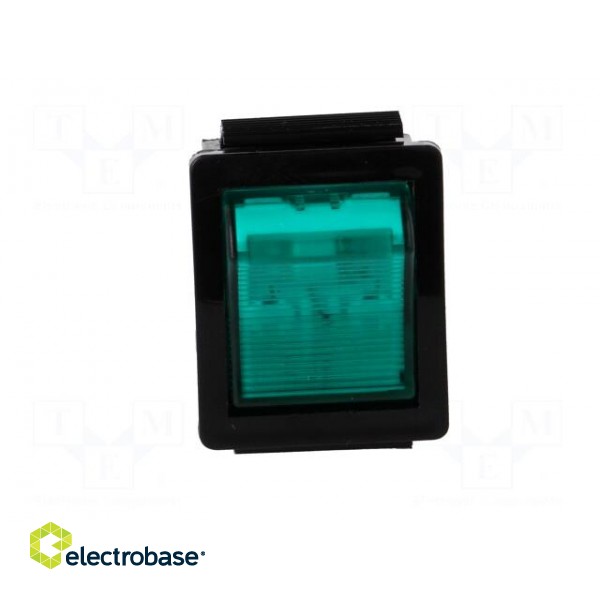 ROCKER | DPST | Pos: 2 | ON-OFF | 16A/250VAC | green | neon lamp | 250V image 9