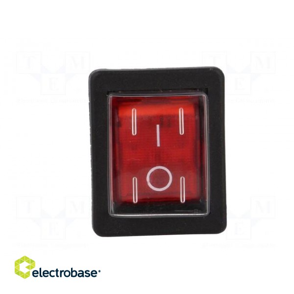 ROCKER | DPST | Pos: 2 | ON-OFF | 16A/250VAC | red | neon lamp | 250V | 1350 фото 9