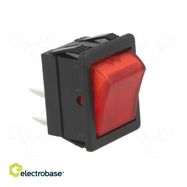 ROCKER | DPST | Pos: 2 | OFF-ON | 16A/250VAC | red | neon lamp 250V image 8