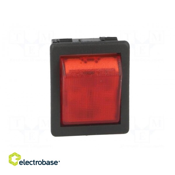 ROCKER | DPST | Pos: 2 | ON-OFF | 16A/250VAC | red | neon lamp | 250V | 1550 image 9
