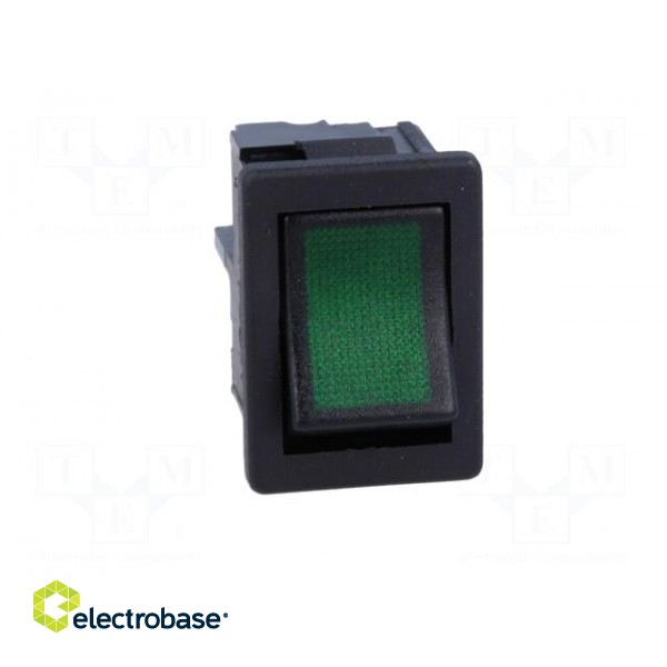 ROCKER | DPST | Pos: 2 | ON-OFF | 4A/250VAC | green | IP40 | filament lamp image 9
