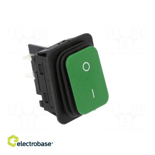 ROCKER | DPST | Pos: 2 | ON-OFF | 20A/250VAC | green | none | 100mΩ | 1930 image 8