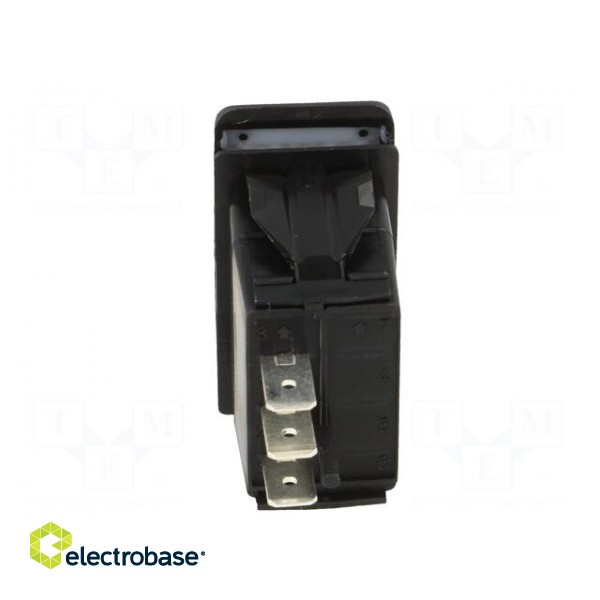 ROCKER | SP3T | Pos: 3 | (ON)-OFF-(ON) | 20A/14VDC | black | IP56 | none image 5