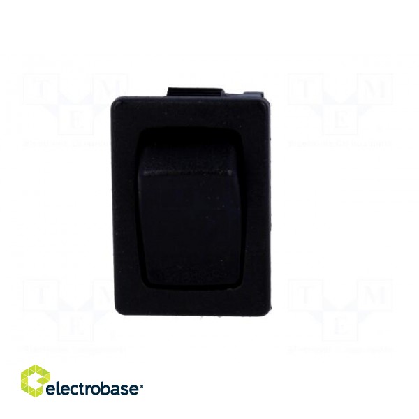 ROCKER | SPDT | Pos: 2 | ON-ON | 10A/250VAC | black | none | 50mΩ | UL94V-2 image 9