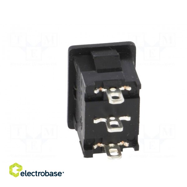 ROCKER | SPDT | Pos: 3 | ON-OFF-ON | 6A/250VAC | IP40 | 100mΩ | UL94V-2 image 5