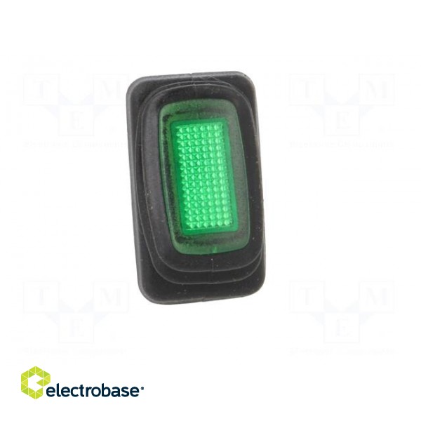 ROCKER | SPST | Pos: 2 | ON-OFF | 16A/12VDC | green | IP65 | Rcont max: 50mΩ paveikslėlis 9