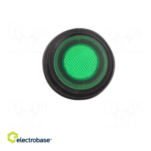 ROCKER | SPST | Pos: 2 | OFF-ON | 20A/14VDC | green | IP65 | LED 14VDC | 50mΩ image 9