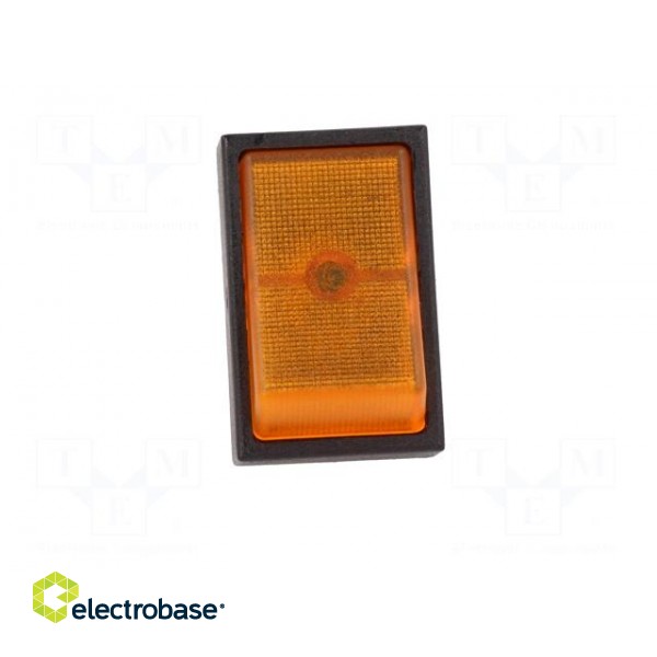 ROCKER | SPST | Pos: 2 | OFF-ON | 30A/12VDC | orange | neon lamp | 50mΩ image 9
