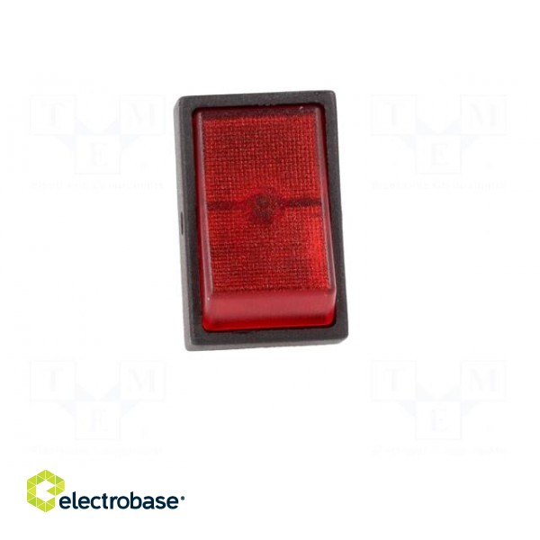 ROCKER | SPST | Pos: 2 | OFF-ON | 30A/12VDC | red | neon lamp | 50mΩ image 9