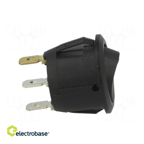 ROCKER | SPST | Pos: 2 | OFF-ON | 6A/250VAC | black | LED 24VDC image 7