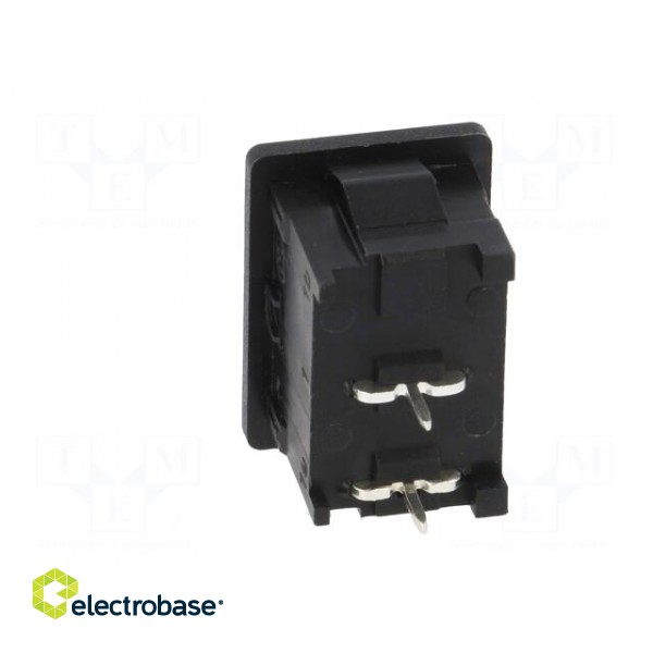 ROCKER | SPST | Pos: 2 | ON-OFF | 10A/250VAC | black | IP40 | 100mΩ | UL94V-2 image 5