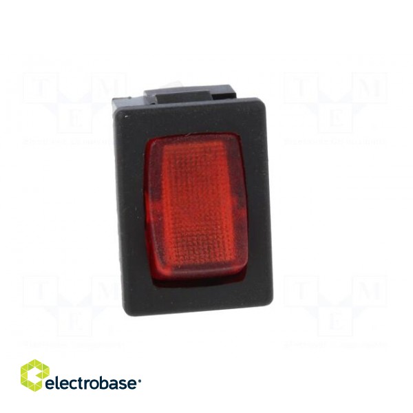 ROCKER | SPST | Pos: 2 | ON-OFF | 10A/250VAC | red | IP40 | LED | 100mΩ image 9