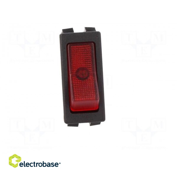 ROCKER | SPST | Pos: 2 | OFF-ON | 20A/12VDC | red | neon lamp | 50mΩ image 9