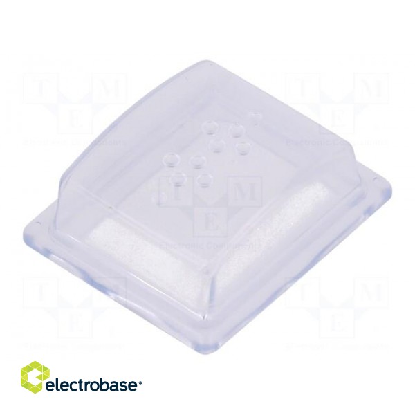 Switch accessories: cover | IP64 | Shape: rectangular | 41.2x35x14mm