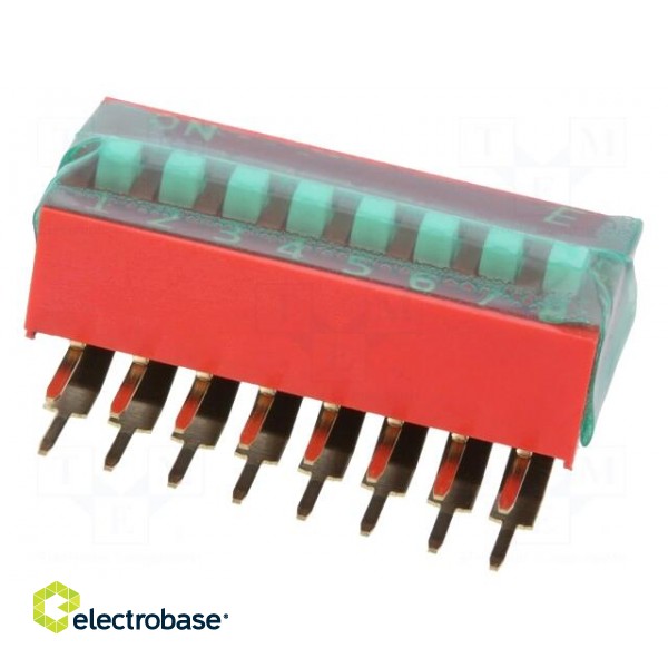 Switch: DIP-SWITCH | OFF-ON | 0.1A/50VDC | Pos: 2 | -20÷85°C | THT | KAS