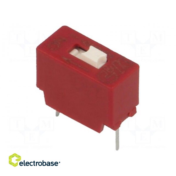 Switch: DIP-SWITCH | Poles number: 1 | OFF-ON | 0.025A/25VDC | Pos: 2