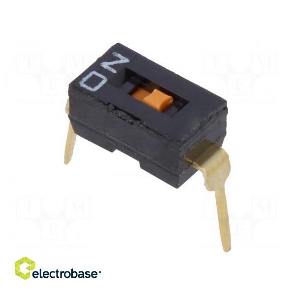 Switch: DIP-SWITCH | Poles number: 1 | ON-OFF | 0.025A/24VDC | Pos: 2
