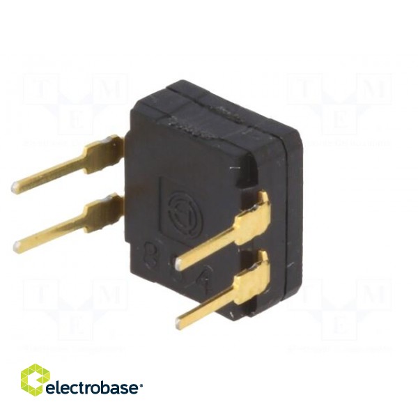Switch: DIP-SWITCH | Poles number: 2 | ON-OFF | 0.03A/30VDC | Pos: 2 фото 6