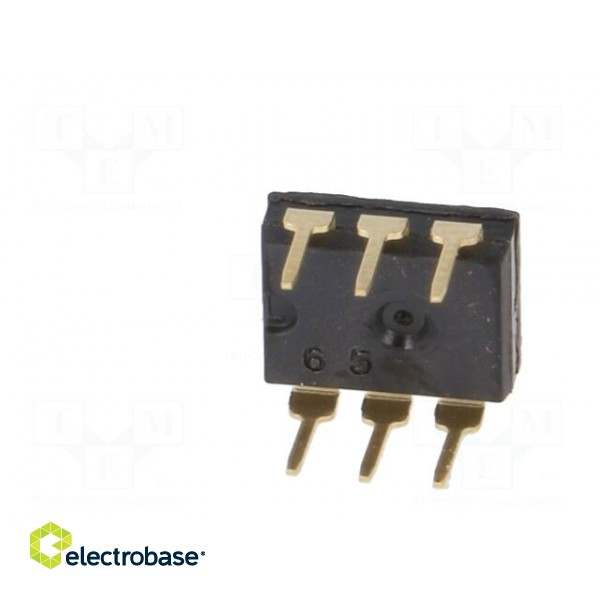 Switch: DIP-SWITCH | Poles number: 3 | ON-OFF | 0.025A/24VDC | Pos: 2 image 5