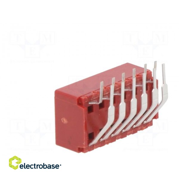 Switch: DIP-SWITCH | Poles number: 6 | OFF-ON | 0.025A/25VDC | Pos: 2 paveikslėlis 4