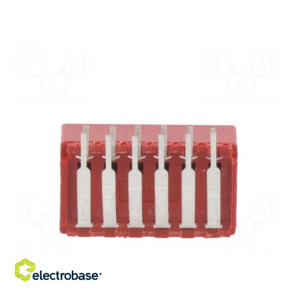 Switch: DIP-SWITCH | Poles number: 6 | OFF-ON | 0.025A/25VDC | Pos: 2 image 5