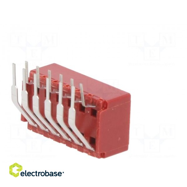 Switch: DIP-SWITCH | Poles number: 6 | OFF-ON | 0.025A/25VDC | Pos: 2 paveikslėlis 6