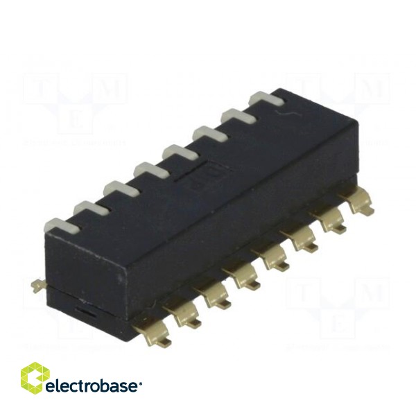 Switch: DIP-SWITCH | Poles number: 8 | ON-OFF | 0.025A/24VDC | Pos: 2 image 6