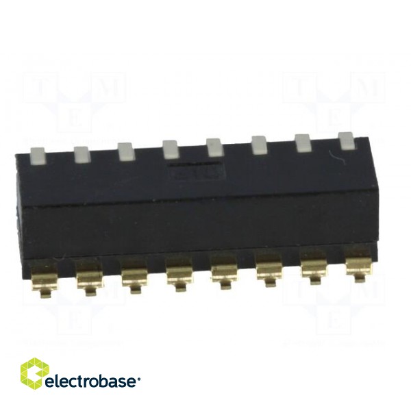 Switch: DIP-SWITCH | Poles number: 8 | ON-OFF | 0.025A/24VDC | Pos: 2 image 7