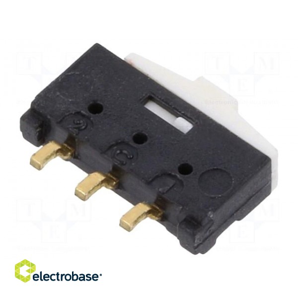 Switch: slide | Pos: 2 | 500mA/24VDC | SMD | -40÷105°C | Rinsul min: 1GΩ image 2