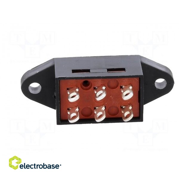 Switch: slide | Pos: 2 | DPDT | 10A/250VDC | Leads: for soldering image 5