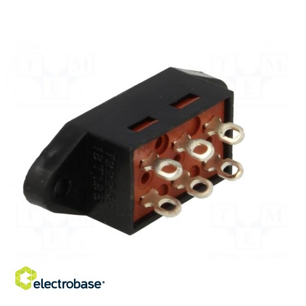 Switch: slide | Pos: 2 | DPDT | 10A/250VDC | Leads: for soldering image 4