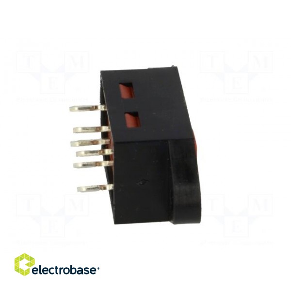 Switch: slide | Pos: 2 | DPDT | 10A/250VDC | Leads: for soldering image 7