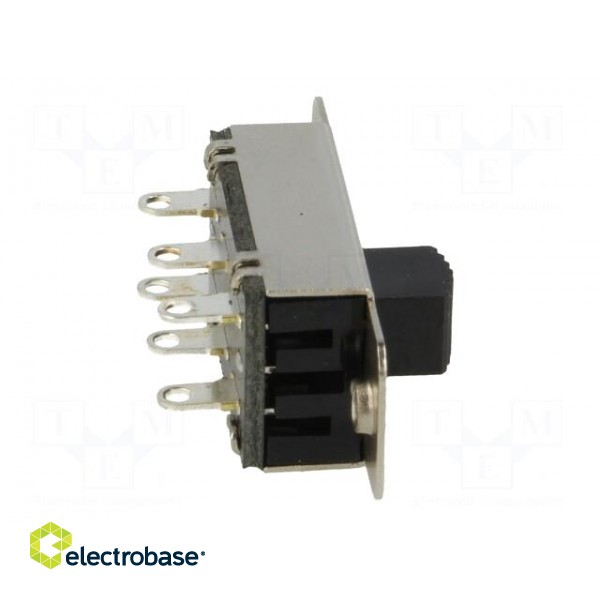 Switch: slide | Pos: 2 | DPDT | 1A/24VDC | ON-ON | Mounting: screw type фото 7