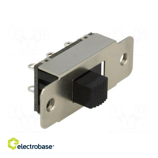 Switch: slide | Pos: 2 | DPDT | 1A/24VDC | ON-ON | Mounting: screw type image 8