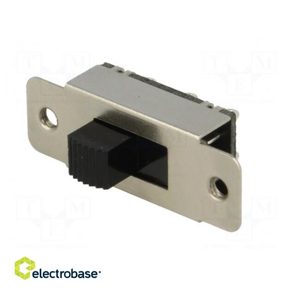 Switch: slide | Pos: 2 | DPDT | 1A/24VDC | ON-ON | Mounting: screw type image 2