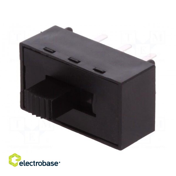 Switch: slide | Pos: 2 | DPDT | 2A/250VAC | 4A/28VDC | ON-ON | -30÷65°C фото 1