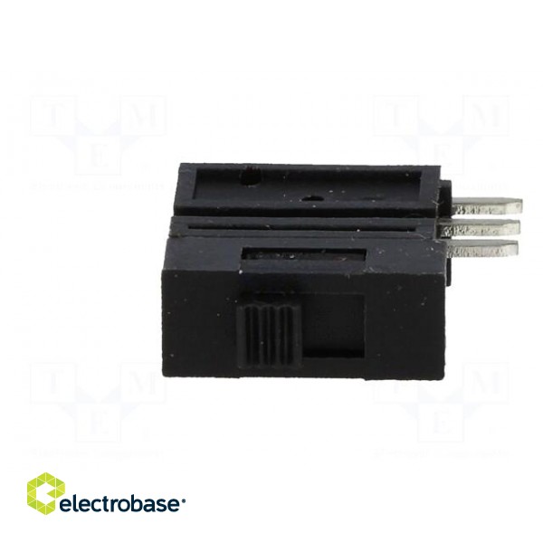 Switch: slide | Pos: 2 | SPDT | 0.1A/5VDC | ON-(ON) | THT | -40÷85°C | 7N фото 9