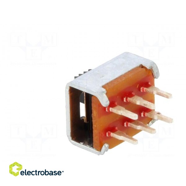 Switch: slide | Pos: 2 | SPDT | 0.35A/30VDC | ON-ON | PCB,THT | -20÷85°C image 4