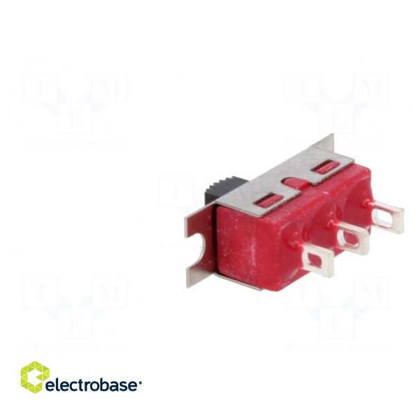 Switch: slide | Pos: 2 | SPDT | 6A/120VAC | 6A/28VDC | ON-ON | soldered image 4