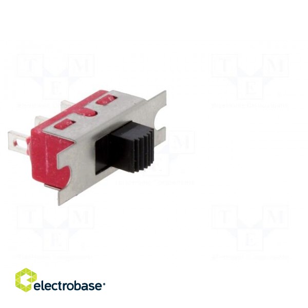 Switch: slide | Pos: 2 | SPDT | 6A/120VAC | 6A/28VDC | ON-ON | soldered paveikslėlis 8