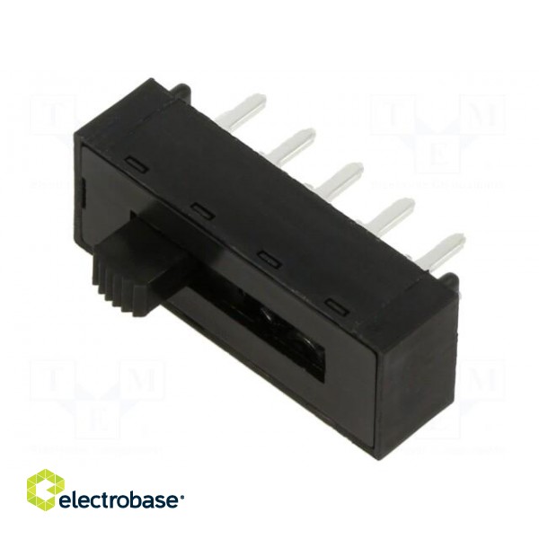 Switch: slide | Pos: 4 | DP4T | 2A/250VAC | 0.5A/125VDC | ON-ON-ON-ON